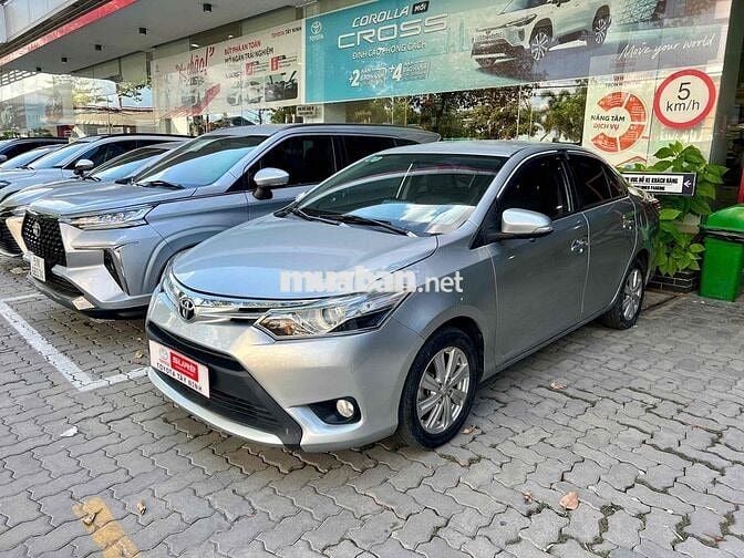 Toyota Vios 1.5G CVT 2016 xe hãng bán