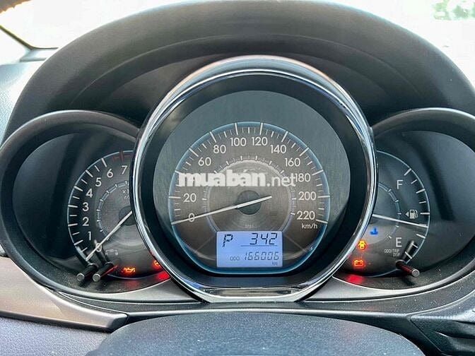 Toyota Vios 1.5G CVT 2016 xe hãng bán