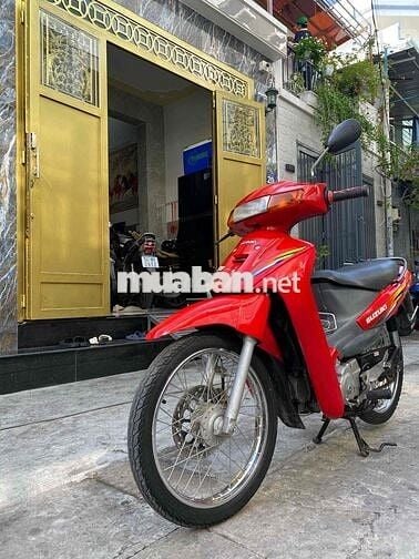 Suzuki Viva 110cc nhập thái 2004 đỏ đẹp95% Bs.Tp