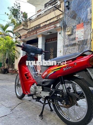 Suzuki Viva 110cc nhập thái 2004 đỏ đẹp95% Bs.Tp