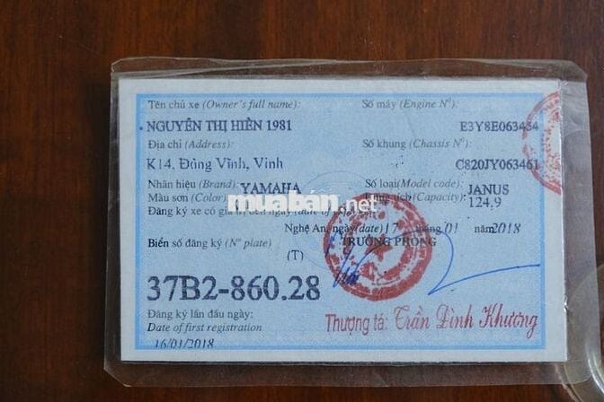 Janus 2018 9chủ giá cực tốt