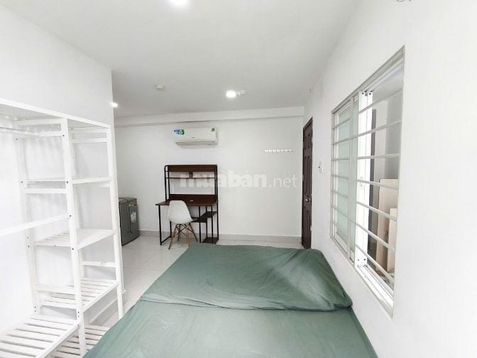 Phòng 16m2-4,5tr, cửa sổ, kệ bếp, full nội thất, thang máy, 24/24 