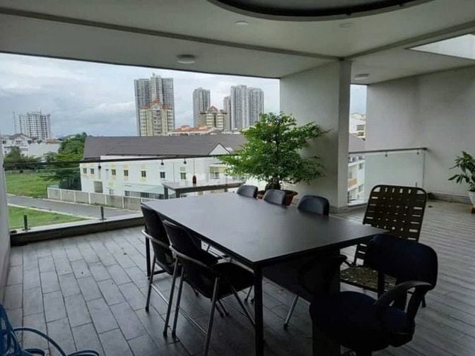 Villa mới, hiện đại, full nội thất, có thang máy, khu An Phú An Khánh