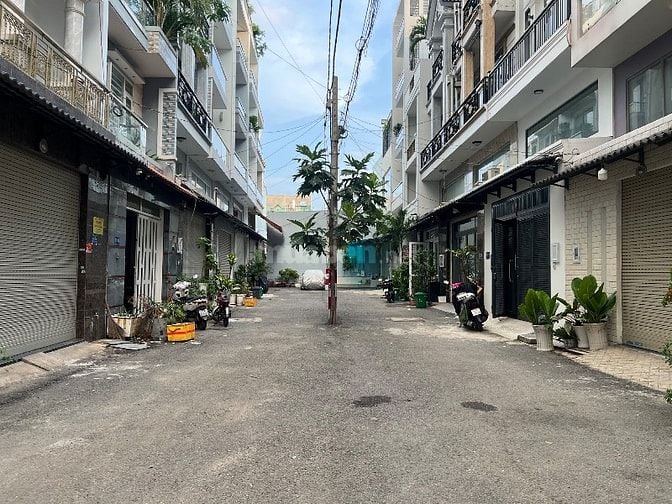 Nhà 3 lầu DT:5x11m, CAO CẤP hẻm rộng 10m Đường Số 59, P14, Q.Gò Vấp.