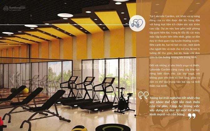 Quỹ căn độc quyền Chung Cư Cao Cấp LAKESIDE GARDEN gần hồ Phương Lưu