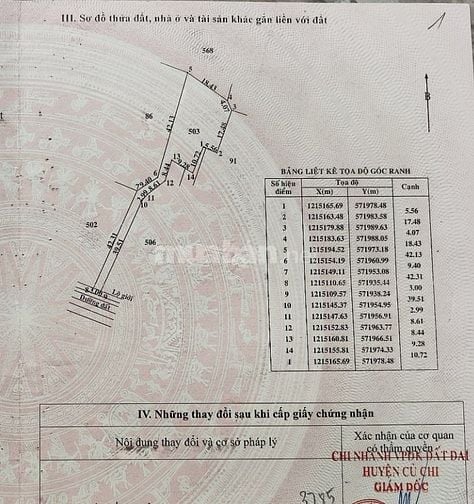 🔴 ĐẤT MẶT TIỀN + NỞ HẬU 745 M2 _(Thổ cư: 300 M2), THÁI MỸ CỦ CHI