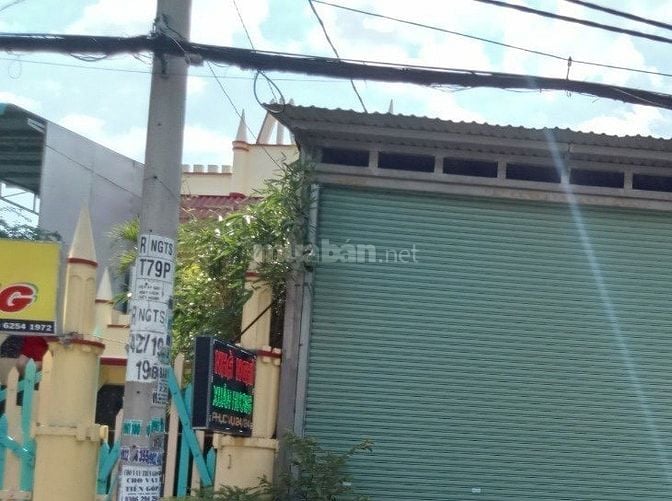 Bán kho mặt tiền Nguyễn Thị Sóc (gần chợ đầu mối Hóc Môn)- 48 triệu/m2