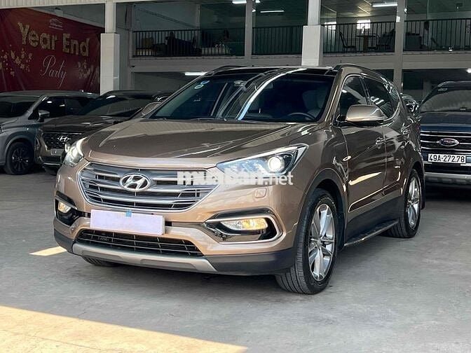 Hyundai SantaFe 2017 full xăng 2 cầu - 89000 km