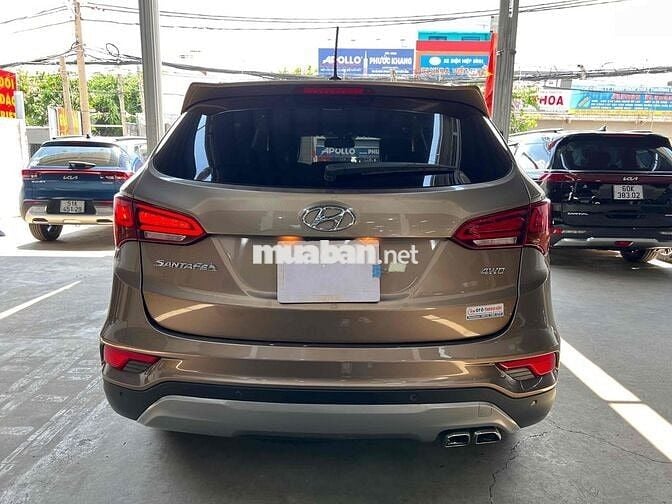 Hyundai SantaFe 2017 full xăng 2 cầu - 89000 km