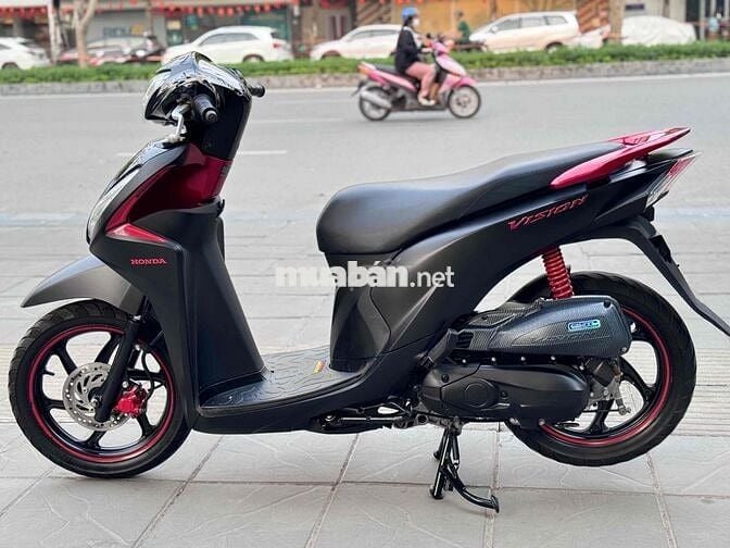 Vision 110fi đen nhám 2018 bao tên đăng kí ra bien