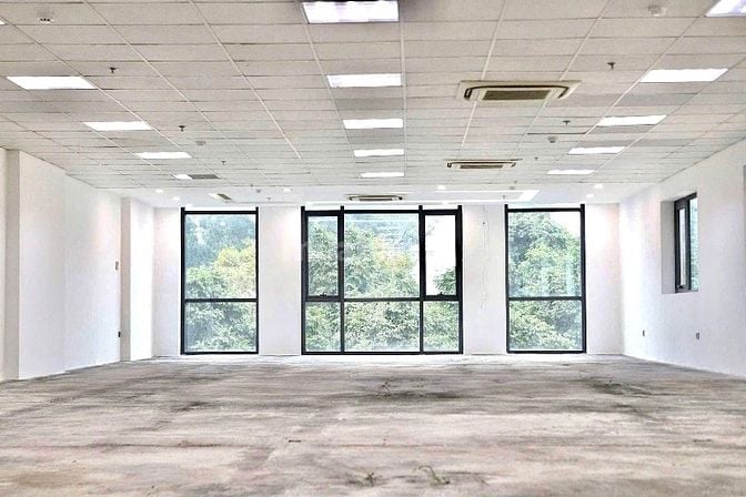 Cho thuê sàn 238m2 Tầng 5 Mặt phố Phan Đình Phùng