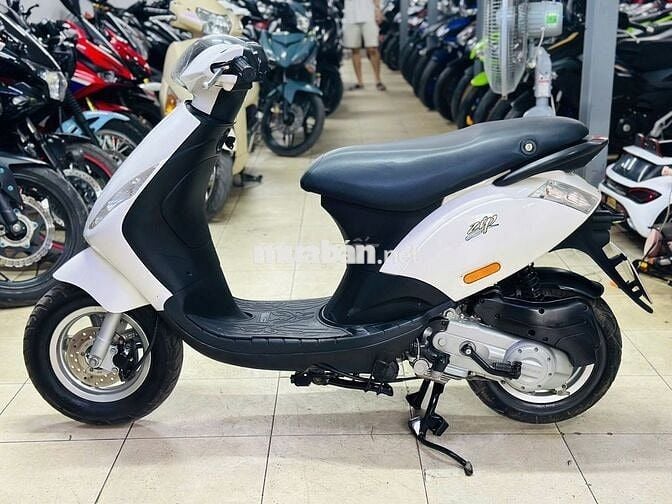 XE MÁY THỊNH PHÁT - PIAGGIO ZIP TRẮNG BIỂN HÀ NỘI