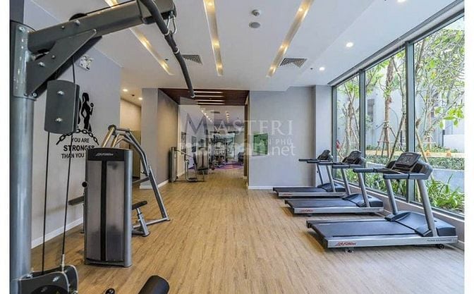 Cho thuê căn hộ Masteri TĐ Q2, 2PN, đầy đủ NT,  Giá 17 tr/tháng.