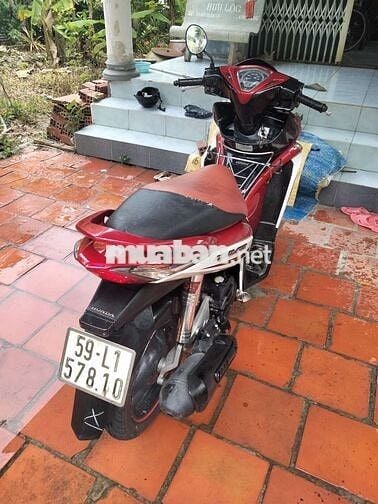 Xe ab Honda đỏ trắng 2012