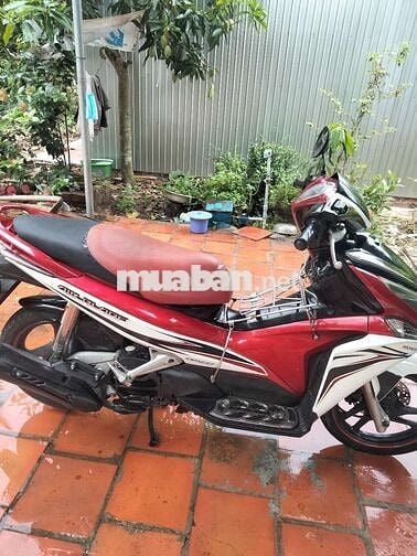 Xe ab Honda đỏ trắng 2012