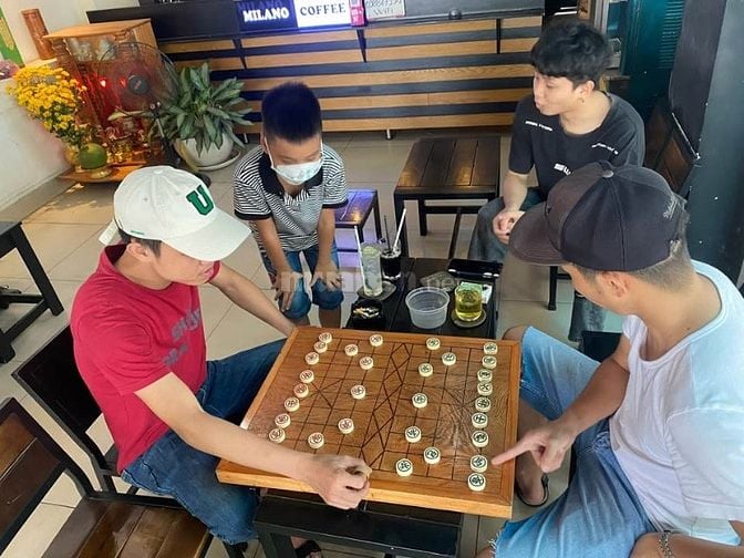Sang quán cafe Milano Bình Thạnh - Bao gồm cọc - Có chỗ để xe