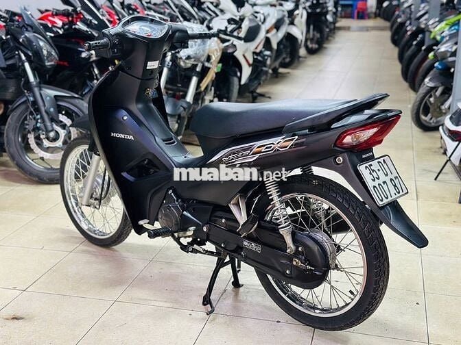 XE MÁY THỊNH PHÁT - WAVE ALPHA 110 ĐEN NHÁM 2023