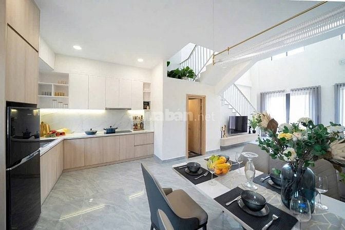 Bán nhà ở xã hội Thủ Dầu Một – 1 trệt 1 lửng 1 lầu – Giá chỉ từ 2,4 tỷ