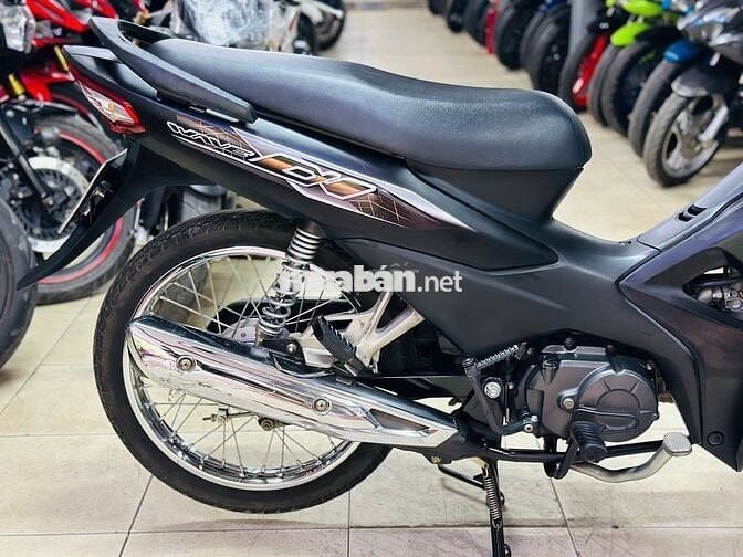 XE MÁY THỊNH PHÁT - WAVE ALPHA 110 ĐEN NHÁM 2023