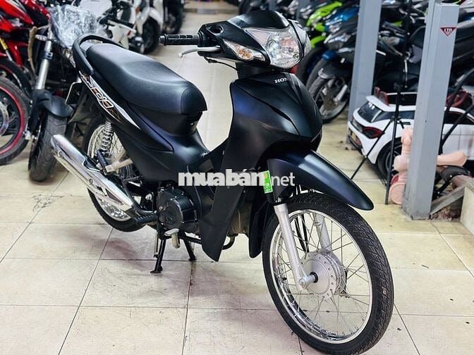 XE MÁY THỊNH PHÁT - WAVE ALPHA 110 ĐEN NHÁM 2023