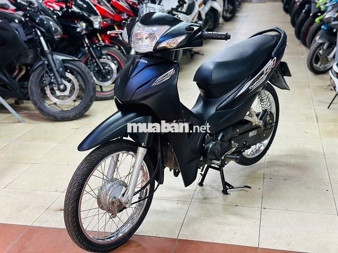 XE MÁY THỊNH PHÁT - WAVE ALPHA 110 ĐEN NHÁM 2023