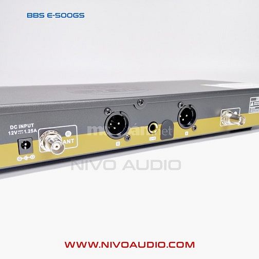 Micro không dây BBS E-500GS hàng nhập khẩu chính hãng.