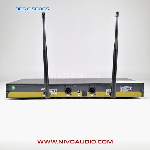 Micro không dây BBS E-500GS hàng nhập khẩu chính hãng.