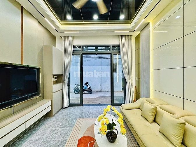 CHÍNH CHỦ CẦN BÁN GẤP NHÀ MỚI XÂY PHẠM VĂN CHIÊU ĐÚC 3LẦU HẺM XE HƠI