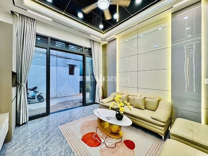 CHÍNH CHỦ CẦN BÁN GẤP NHÀ MỚI XÂY PHẠM VĂN CHIÊU ĐÚC 3LẦU HẺM XE HƠI