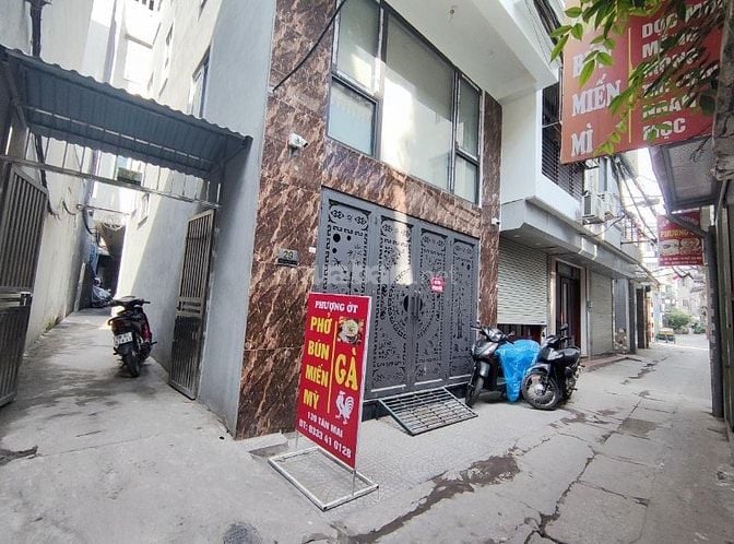Hoa hậu Tân Mai_55m2_MT4.5_7 tầng_dòng tiền 40tr/th_SH quay đầu_2 thoá