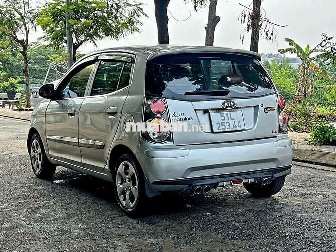Kia Morning 2010 EX 1.1 MT - Ghi bạc đẹp
