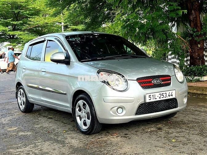 Kia Morning 2010 EX 1.1 MT - Ghi bạc đẹp