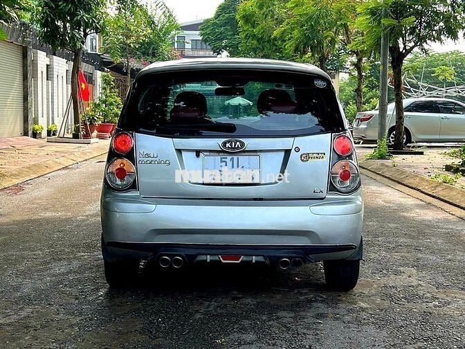 Kia Morning 2010 EX 1.1 MT - Ghi bạc đẹp