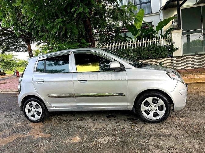 Kia Morning 2010 EX 1.1 MT - Ghi bạc đẹp