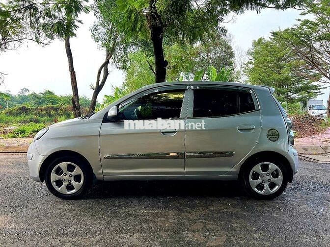 Kia Morning 2010 EX 1.1 MT - Ghi bạc đẹp