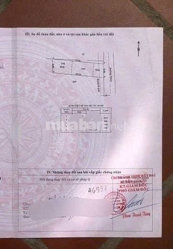 Siêu Hot cần bán lô đất thổ vườn mặt tiền đường D4, Tân Phú trung, 240