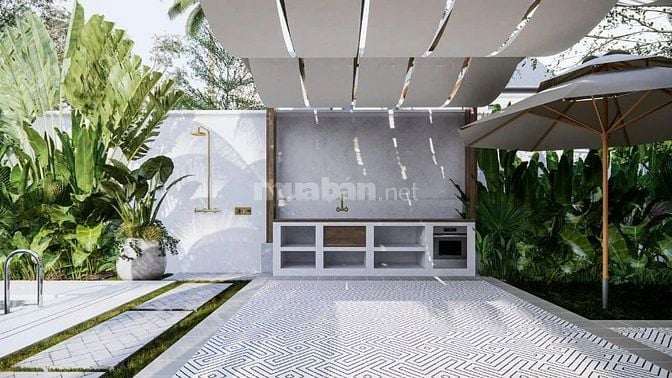 CHO THUÊ VILLA 3 MẶT TIỀN – AN PHÚ, TP. THỦ ĐỨC 900m2, 8 PHÒNG, GIÁ 15
