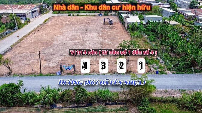 Đất ngộp trung tâm dt 5x24m,SHR , ngay KCN Tây Bắc, thị trấn Củ Chi