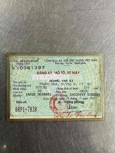FUTURE ET 2000 7838 HỖ TRỢ GÓP N.HÀNG CÓ ĐỖI XE