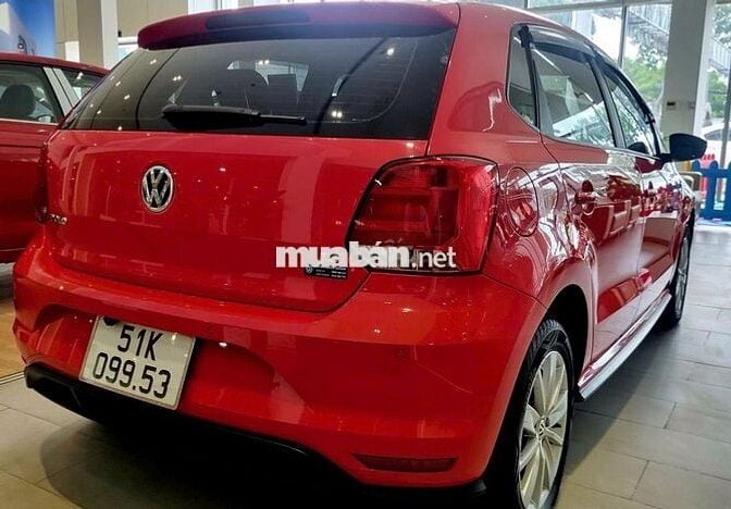 Volkswagen Polo Đỏ 2021 [BAO LĂN BÁNH 499tr]