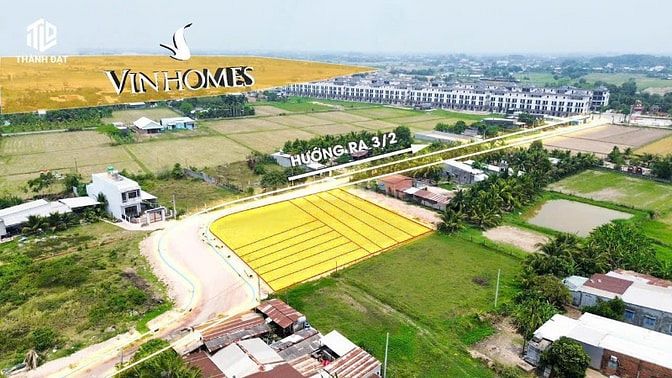 ĐẤT NỀN 160m² NGAY VINHOME HẬU NGHĨA GIÁ 2 tỷ 844, SHR, XÂY DỰNG TỰ DO