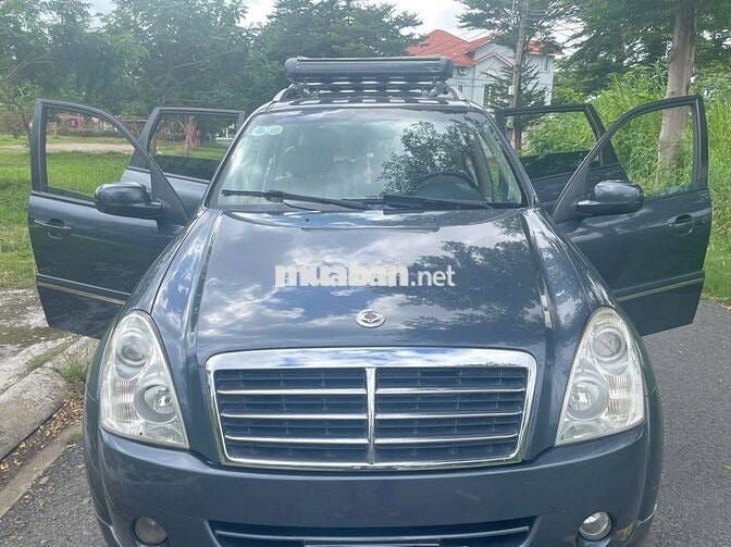Ssangyong Rexton 2008 máy mượt êm, dáng chuẩn men