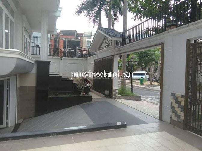 Bán biệt thự Q2, Đường 53A, Thạnh Mỹ Lợi, 15x18m đất, 5 tầng, 55 tỷ