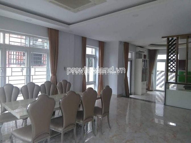 Bán biệt thự Q2, Đường 53A, Thạnh Mỹ Lợi, 15x18m đất, 5 tầng, 55 tỷ