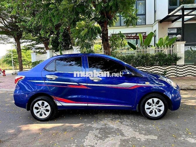 Hyundai Grand i10 2017 1.2 MT - Xanh đẹp