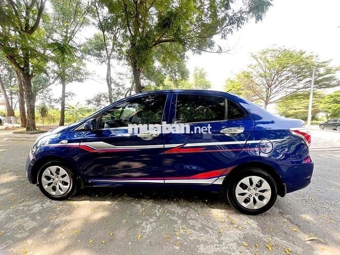Hyundai Grand i10 2017 1.2 MT - Xanh đẹp