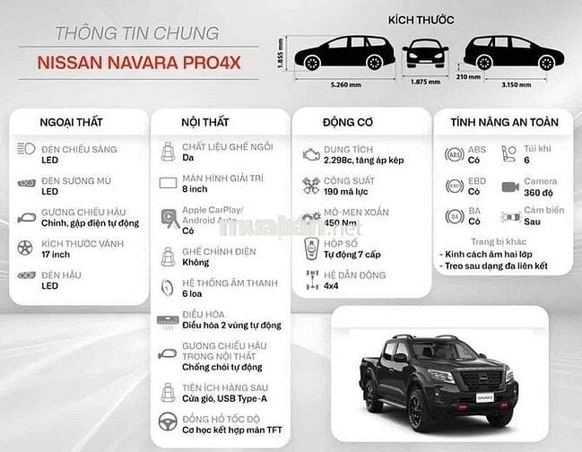 Nissan Navara 2022 Pro-4X 2.3 AT 4WD - 37000 km