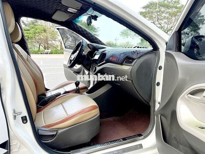 Kia Morning 2016 1.0 MT - Trắng đẹp