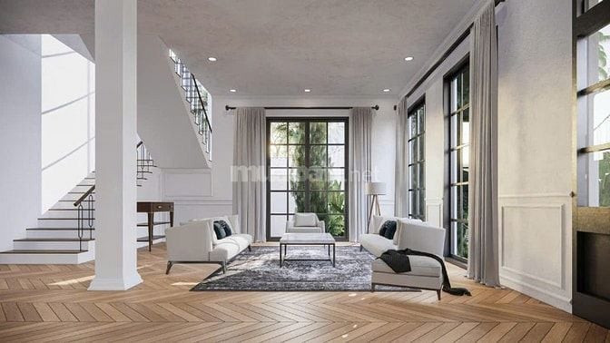 CHO THUÊ VILLA SÂN VƯỜN HỒ BƠI, 10 PHÒNG ĐƯỜNG NGUYỄN VĂN HƯỞNG, THẢO 