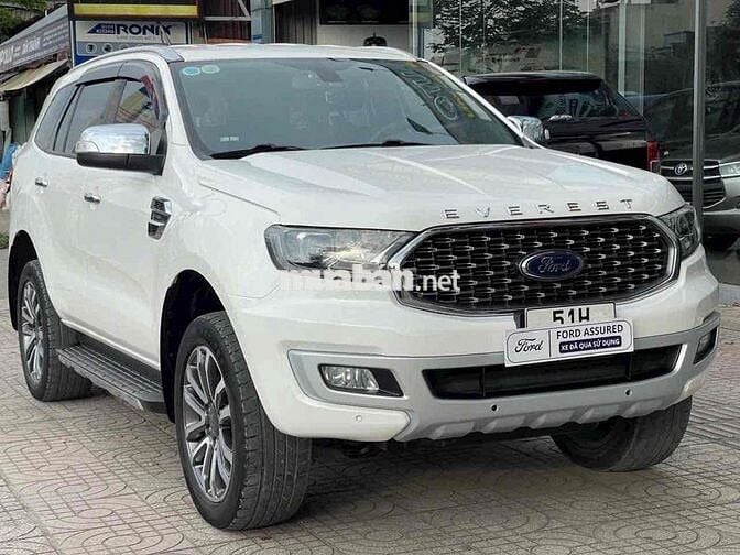 Everest 2021 Tita 4x2 AT, NH 70% LS Tốt, Nhập Thái